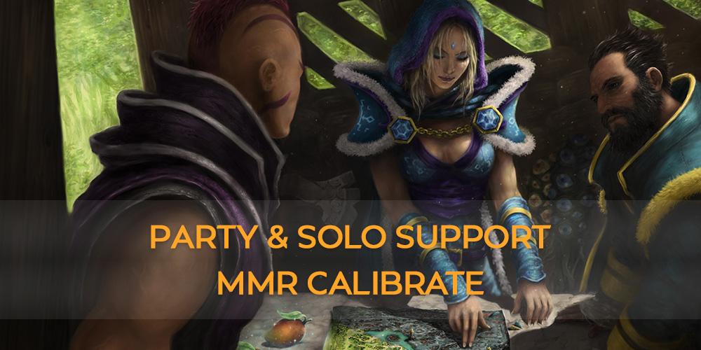 SOLO + PARTY MMR CALIBRATE Support (1 GAME) thesupamida - e2p.com