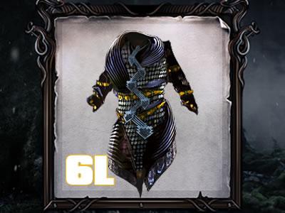 Legacy Shavronne's Wrappings Occultist's Vestment 6L (clear) Near Perf ExileHelper - e2p.com
